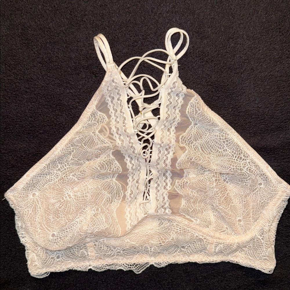 Very Sexy Lace Bralette with Strappy Back